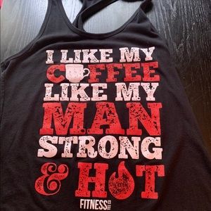 Workout tank! “I like my coffee